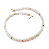 Ethiopian Opal Rondelle Necklace