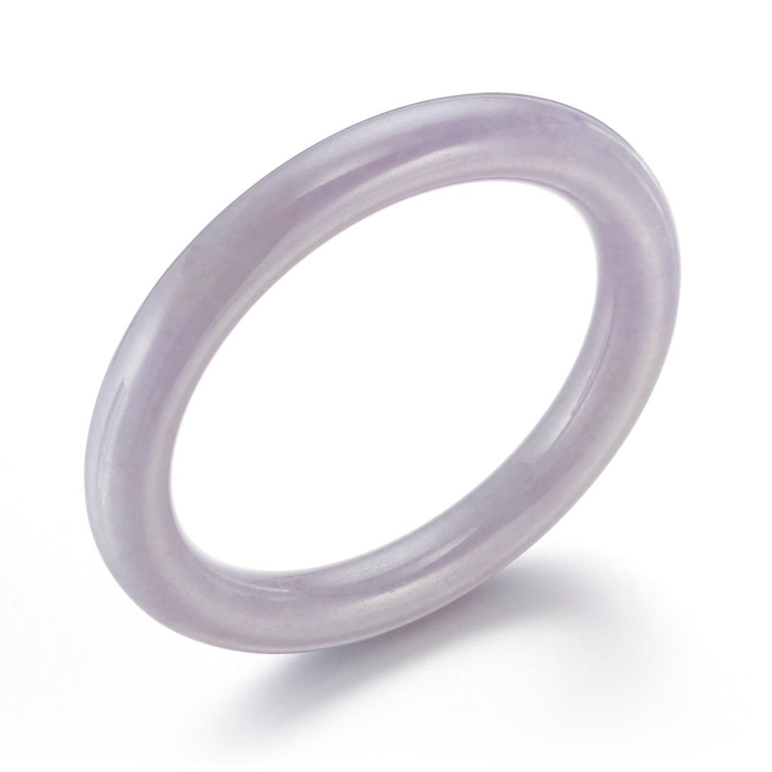 Gump's Signature 58mm Lavender Jade Smooth Bangle