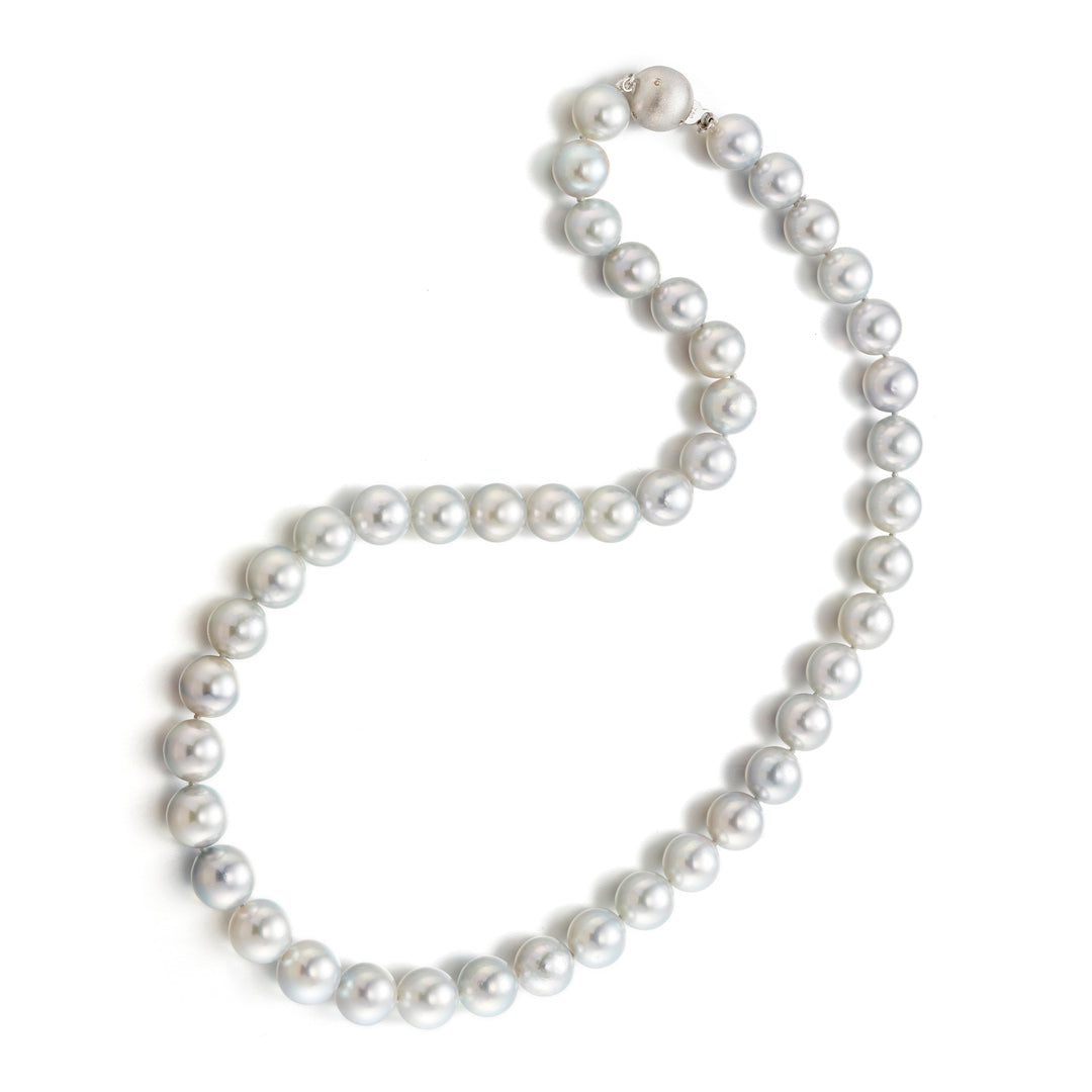 Gump's Signature 9mm Blue Akoya Pearl Necklace