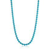7mm Sleeping Beauty Turquoise Necklace