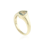 Raindrop Ring in Aquamarine