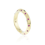 Pink Sapphire Band