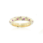 Gump's Signature Pink Sapphire Band