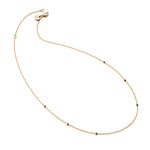 Gump's Signature Station Necklace in Black Diamonds