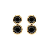 Gump's Signature Gemini Earrings in Black Diamonds