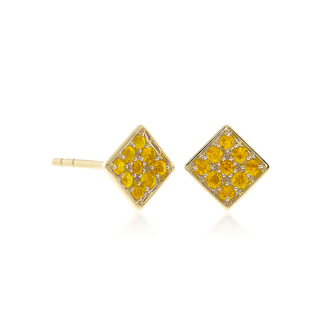 Gump's Signature Eve Earrings in Yellow Sapphires