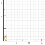 Flat Hoop Earrings in Diamonds