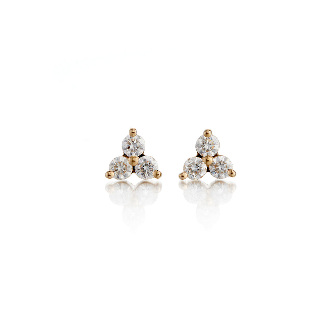 Gump's Signature Madison Stud Earrings in Diamonds