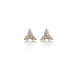 Gump's Signature Madison Stud Earrings in Diamonds