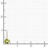 Mercer Drop Earrings in Peridot & Diamonds