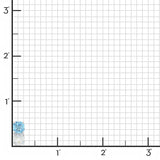 Mosaic Earrings in Swiss Blue & White Topaz