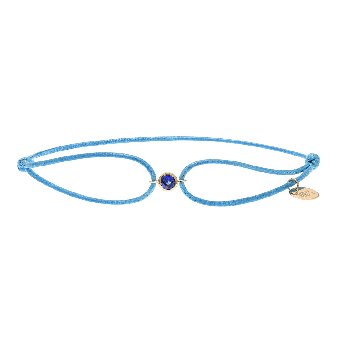 Gump's Signature Blue Cord Bracelet in Blue Sapphire