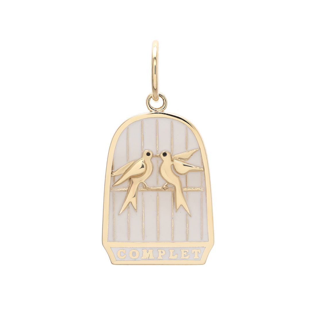 Gump's Signature Birdcage Complet Pendant