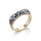Gump's Signature Sapphire & Diamond Snow-Set Ring