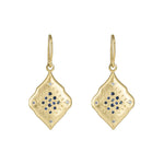 Adel Chefridi Sapphire & Diamond Aura Earrings