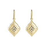 Adel Chefridi Sapphire & Diamond Aura Earrings