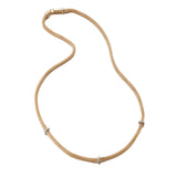 Diamond Tri-Station Necklace