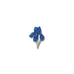 Loquet London Sapphire Iris Charm