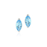 Gump's Signature Antoinette Earrings in Swiss Blue Topaz