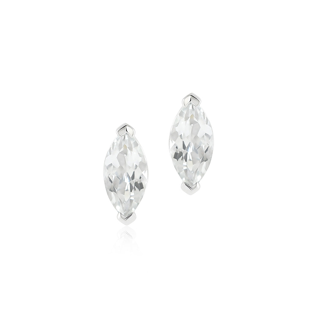 Gump's Signature Antoinette Earrings in White Topaz