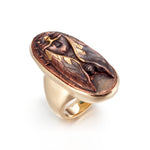 Gump's Signature Antique Shakudo Cicada Ring