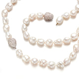 11-13mm Baroque South Sea Pearl Double-Length Necklace