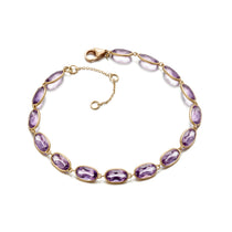 Kothari Amethyst Line Bracelet