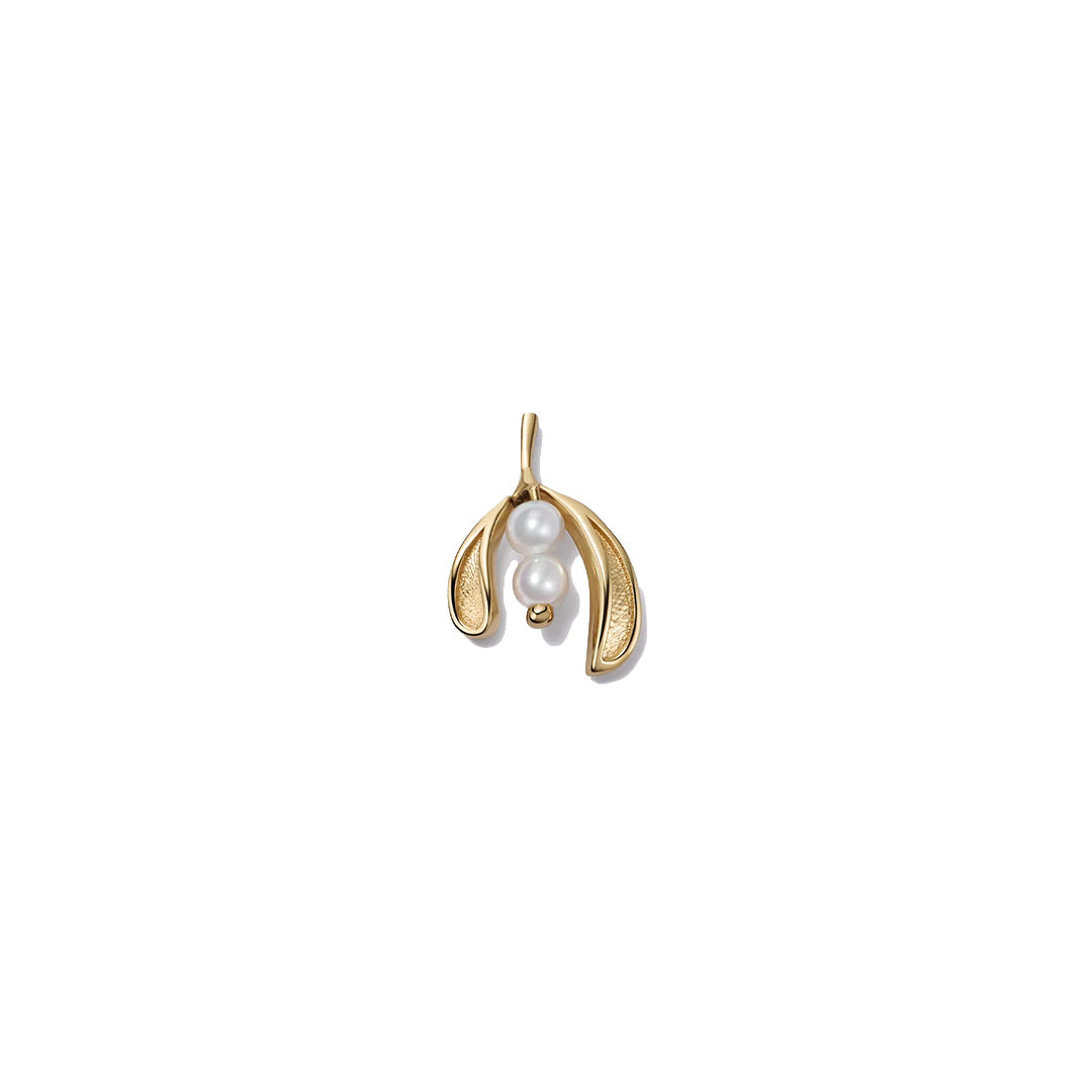 Loquet London Mistletoe Pearl Charm