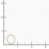 6mm Pearl Hoop Earrings