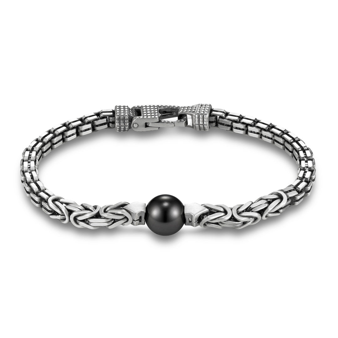 Men's Tahitian Pearl Sorrento Bracelet