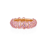 Zydo Rose Gold Ring with Baby Pink Sapphires