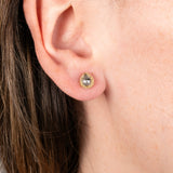 Diamond Teardrop Stud Earrings