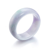 60mm Green & Lavender Jade Bangle