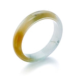 57mm Green & Yellow Jade Bangle