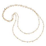 5-8mm Pearl Long Chain Necklace