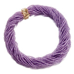 Gump's Signature Amethyst 20-Strand Twist Necklace