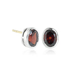 Gump's Signature Joan Stud Earrings in Garnets