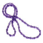 Gump's Signature Amethyst Carved Rope Necklace