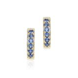 Colette Hoop Earrings in Sapphires