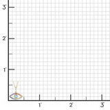 Evil Eye Pendant Necklace in Rainbow Sapphires & Swiss Blue Topaz