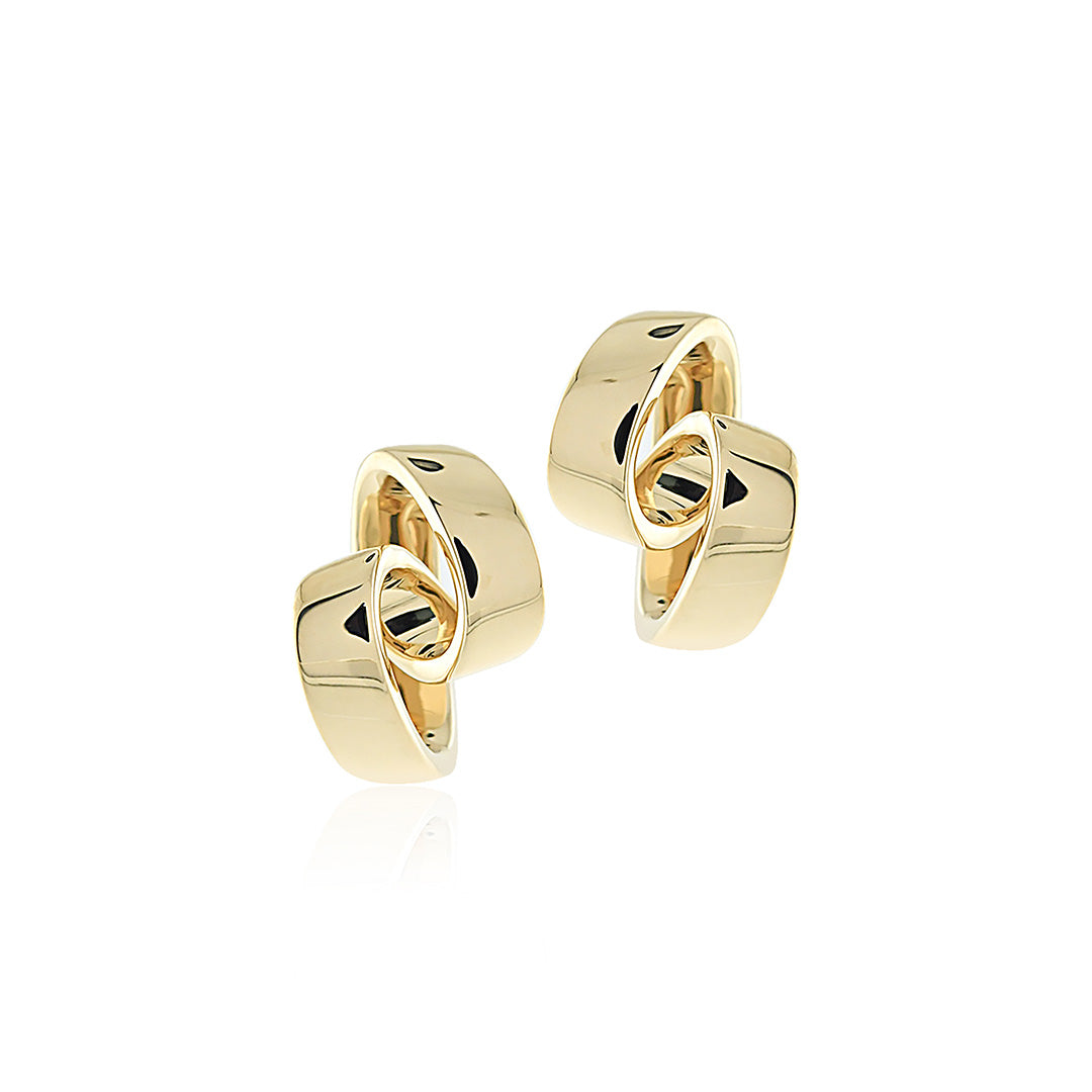 Gump's Signature Gold Scribble Earrings