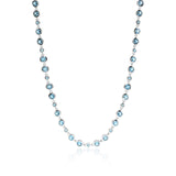 Gump's Signature Serendipity Necklace in Swiss Blue Topaz