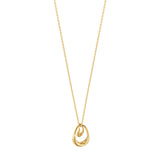 Gold Offspring Drop Pendant Necklace, Small