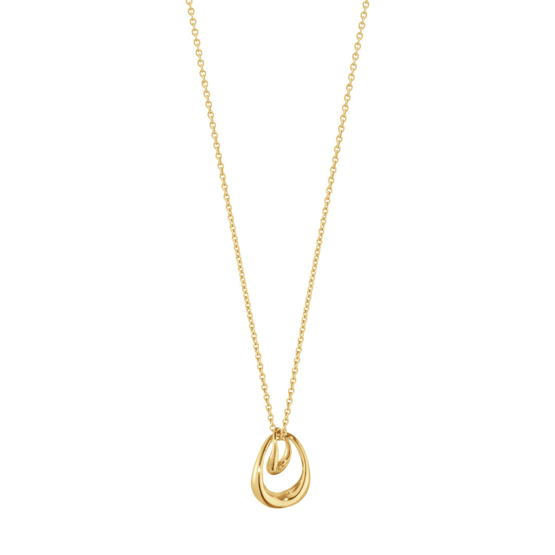 Gold Offspring Drop Pendant Necklace, Small