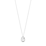 Georg Jensen Silver Offspring Drop Pendant Necklace, Small