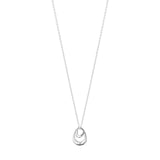 Georg Jensen Silver Offspring Drop Pendant Necklace, Small