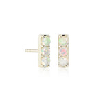 Gump's Signature Stacked Earrings in Ethiopian Opals