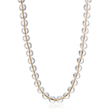 10mm Rock Crystal Bead Necklace