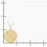 Marching Ants Pendant Necklace in Diamonds