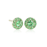 Solaris Earrings in Tsavorites